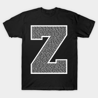 Z white T-Shirt